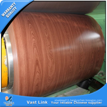 Wooden Pattern Prepainted Galvanized Steel Coils